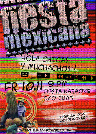Party Flyer: Fiesta Mexicana am 16.05.2008 in Rostock