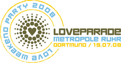 Party Flyer: LOVEPARADE 2008 am 19.07.2008 in Dortmund