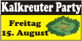 Party Flyer: !!!  Kalkreuter Party - Httenfest 2008 !!! am 15.08.2008 in Ostrach