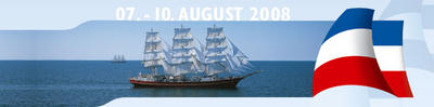 Party Flyer: Hanse Sail Rostock 2008 am 07.08.2008 in Rostock