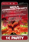 Party Flyer: Discothek Logic - Jahrmarktsparty am 31.10.2008 in Mlln