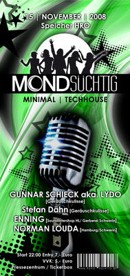 Party Flyer: Mondschtig Part IV am 15.11.2008 in Rostock