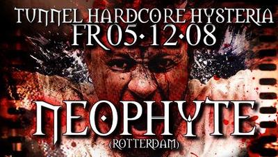 Party Flyer: Tunnel Hardcore Hysteria - Best of Hardcore and Oldschool am 05.12.2008 in Hamburg