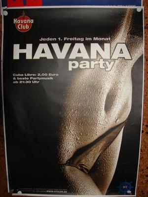 Party Flyer: Havana-Night am 02.01.2009 in Rostock