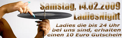 Party Flyer: Ladies Night @ Mirage am 14.02.2009 in Senden