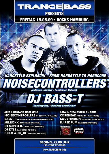 Party Flyer: Hardstyle Explosion - From Hardstyle to Hardcore am 15.05.2009 in Hamburg