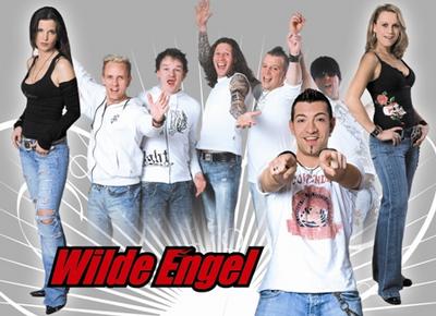 Party Flyer: Wilde Engel - Waldfest der Rengetsweiler Musikanten am 09.05.2009 in Mekirch