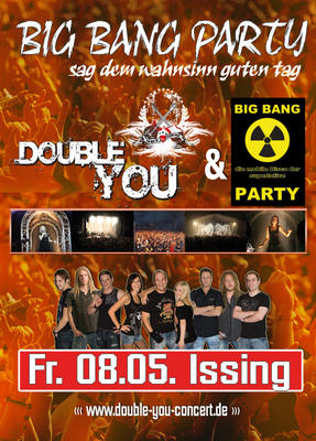 Party Flyer: DOUBLE YOU & BIG BANG --> Big Bang Party am 08.05.2009 in Vilgertshofen