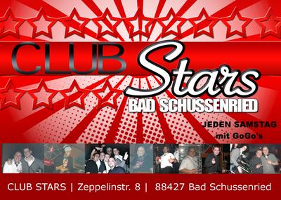 Party Flyer: Club Stars - Birthday Night am 03.04.2009 in Bad Schussenried