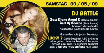 Party Flyer: DJ Battle @ SuperMx am 09.05.2009 in Senden