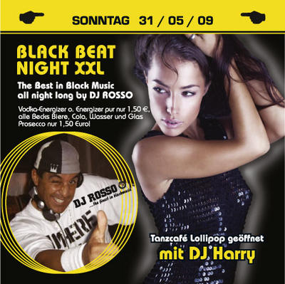 Party Flyer: Black Beat Night XXL @ SuperMx am 31.05.2009 in Senden