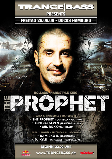 Party Flyer: Holland Hardstyle King - The Prophet am 26.06.2009 in Hamburg