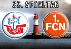 Party Flyer: F.C. Hansa Rostock - 1. FC Nrnberg am 17.05.2009 in Rostock