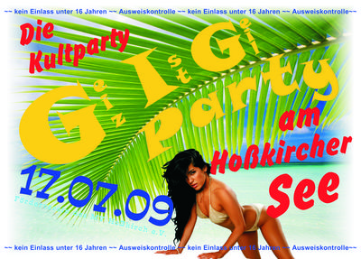 Party Flyer: G.I.G. - Party "Geiz ist geil" am 17.07.2009 in Hokirch