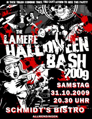 Party Flyer: Halloween Bash 2009 am 31.10.2009 in Allmendingen