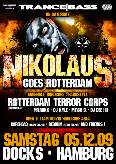 Party Flyer: Nikolaus goes Rotterdam am 05.12.2009 in Hamburg