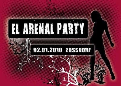 Party Flyer: El Arenal Party am 02.01.2010 in Wilhelmsdorf