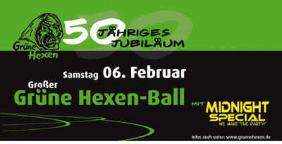 Party Flyer: Groer Grne Hexen Ball am 06.02.2010 in Leutkirch im Allgu