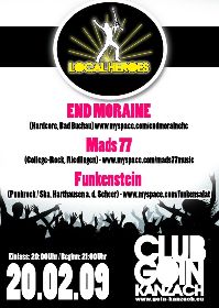 Party Flyer: Local Heroes am 20.02.2010 in Kanzach