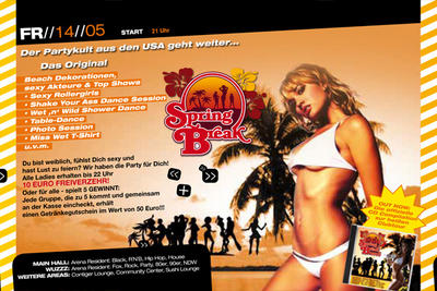 Party Flyer: ARENA Gnzburg - Black is Beautiful - Spring Break am 14.05.2010 in Gnzburg (Kreisstadt)