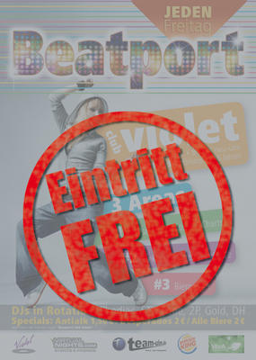 Party Flyer: 16 Party (freier Eintritt) @ Club Violet am 25.06.2010 in Neu-Ulm