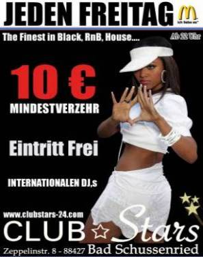 Party Flyer: NEU NEU jeden Freitag Eintritt frei !! am 17.09.2010 in Bad Schussenried