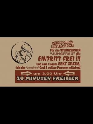 Party Flyer: Sternzeichenparty - Fetenscheune am 03.09.2010 in Leer