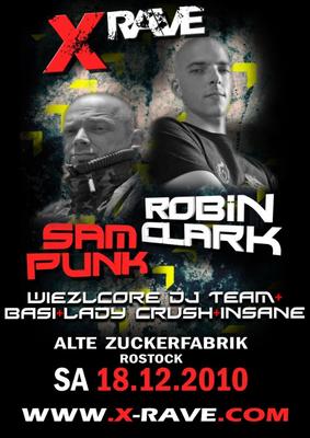Party Flyer: X-Rave @ Alte Zuckerfabik Rostock am 18.12.2010 in Rostock