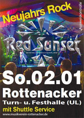 Party Flyer: Neujahrs-Rock-2011 am 02.01.2011 in Rottenacker