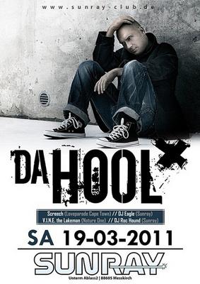 Party Flyer: DA HOOL @ SUNRAY / Messkirch am 19.03.2011 in Mekirch