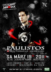 Party Flyer: X-Rave Events presents: OVERDRIVE @ Alte Zuckerfabik Rostock am 19.03.2011 in Rostock