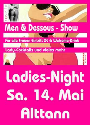 Party Flyer: Thannfest - Men and Dessous - Show am 14.05.2011 in Wolfegg