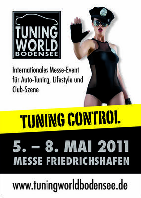 Party Flyer: TUNING WORLD BODENSEE 5. - 8. Mai. 2011 am 08.05.2011 in Friedrichshafen