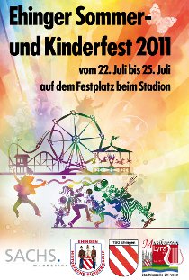 Party Flyer: Sommerfest Ehingen 2011 am 25.07.2011 in Ehingen a.d. Donau