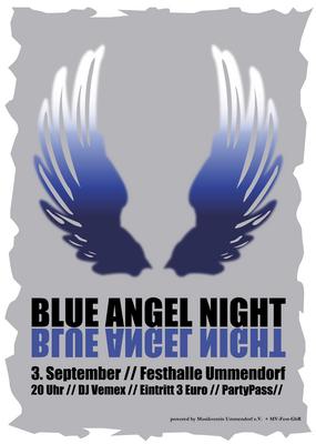 Party Flyer: Blue Angel Night am 03.09.2011 in Ummendorf