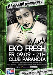 Party Flyer: Paranoia Grand Opening - Eko Fresh am 09.09.2011 in Jettingen-Scheppach