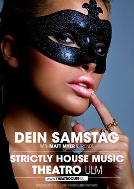 Party Flyer: STRICTLY HOUSE MUSIC am 29.10.2011 in Ulm