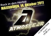 Party Flyer: Rock in den Herbst mit Atmosfear am 14.10.2011 in Maierhfen