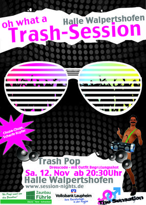 Party Flyer: Trash Session 2011 am 12.11.2011 in Mietingen