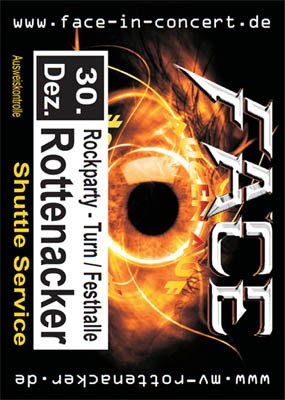 Party Flyer: Rocknacht 2011 Rottenacker am 30.12.2011 in Rottenacker