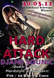 Party Flyer: Hard AttacK am 30.03.2012 in Wismar