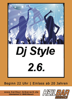 Party Flyer: Samstag @ HeilBar am 02.06.2012 in Biberach an der Ri