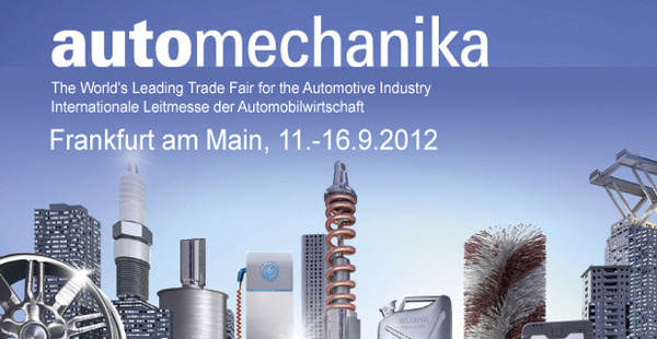 Party Flyer: Automechanika 11.-16.09.2012 am 15.09.2012 in Frankfurt am Main