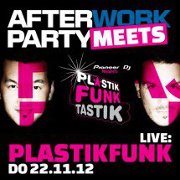 Party Flyer: bacio Afterworkparty meets Plastik Funk am 22.11.2012 in Rostock