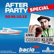 Party Flyer: M&O Afterworkparty meets Cosmo Klein am 06.12.2012 in Rostock