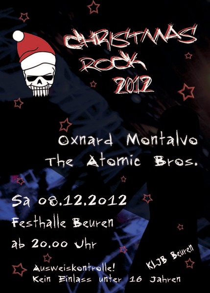Party Flyer: Christmas Rock 2012 am 08.12.2012 in Isny im Allgu