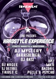 Party Flyer: HARDSTYLE EXPERIENCE am 11.01.2013 in Schwerin