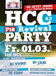 Party Flyer: 3. HCC Retro Revival Party  am 01.03.2013 in Rostock
