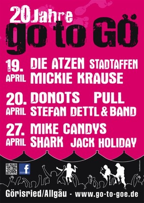 Party Flyer: gotoG 2013 - Grisried am 20.04.2013 in Grisried