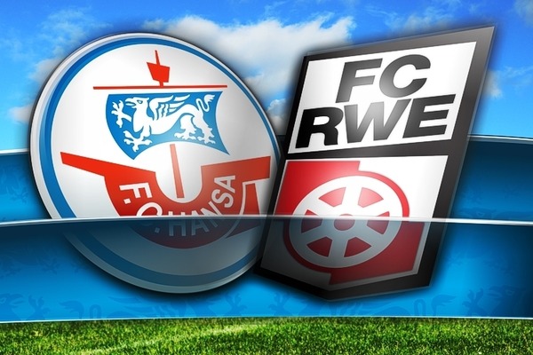 Party Flyer: F.C. Hansa Rostock - FC Rot-Wei Erfurt am 18.05.2013 in Rostock